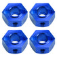 Hobbypark Aluminum 12mm Hex Wheel Hubs Adapters with Locknuts for Arrma 1/10 Granite Voltage MEGA 2WD Granite 4X4 Big Rock Sento