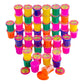 Kicko Slime Bulk Set Of 48 Multicolored - Mini Noise Putty Toys Collection - Fun Kids Tactile Sensory Play, Stimulation Toy - Slime Set Gifts For Students - For Boys And Girls Ages 3+
