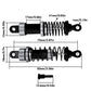 Abendor 2Pcs/Set PX9200 Oil Buffer Shock Absorber PX9200-18 for 1/12 1/10 9200 9200E 9205E 9206E HB101 HS101 RC Car Truck Spare