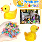 Jiuzhu 225Pcs Mini Ducks Glow In The Dark Ducks Mini Resin Ducks Luminous Tiny Ducks To Hide And Seek Pranks Micro Garden Landsc