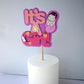 Sam Cute Land Handcrafted ItS A Girl Cake Topper