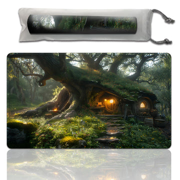Lorcana Playmat for TCG Trading Card Games,Gamemat 23.6 inches by 13.7 inches, The Bottom of The Game is Non-Slip, with Auxiliar
