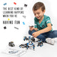 Jitterygit Robot Police Mech Glow In The Dark Toy Cop Gift, Swat Action Figure Buildable Stem Building Superheroes Soldier - Cool Present For Boys, Girls, Kids, Children Ages 6 7 8 9 10 Year Olds