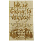 Fashionjunkie4Life We'Re Going To Alaska Puzzle, Basswood
