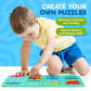 Cooltoys Build-A-Track Brain Teaser Puzzles For Kids Ages 4-8 - Educational Smart Logic Board Game For Children, 4 Levels & 100+ Skill-Building Challenges, Fun Home & Travel Boys & Girls Stem Activity