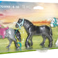 Playmobil Horse Trio Model 70999 - Plastic Knabstrupper One Size фигурка
