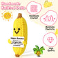 MAMAGIFTREE Christmas Birthday Gifts for Women Thanksgiving Basket Inspirational Gift for Friends for Coworkers  Girlfriend  Boyfriend Crochet Banana Plush - Handmade Knitted Toy Desk Decor