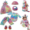 Reborn Dolls Baby Clothes Unicorn Outfits For 18''- 22'' Reborn Doll Girl&Boy Baby Clothing Baby Sets