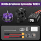 Injora 2400Kv Fat Viper 2204 Brushless Outrunner Motor With Mount And Brushless Mbl32 Esc For Axial Scx24 1/24 Rc Upgrade