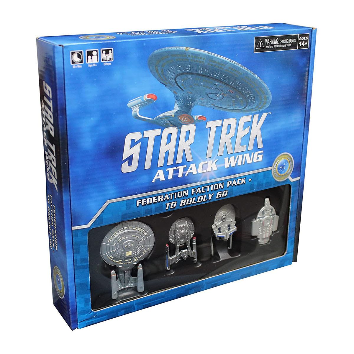 WizKids Star Trek: Attack Wing Federation Faction Pack- to Boldly Go