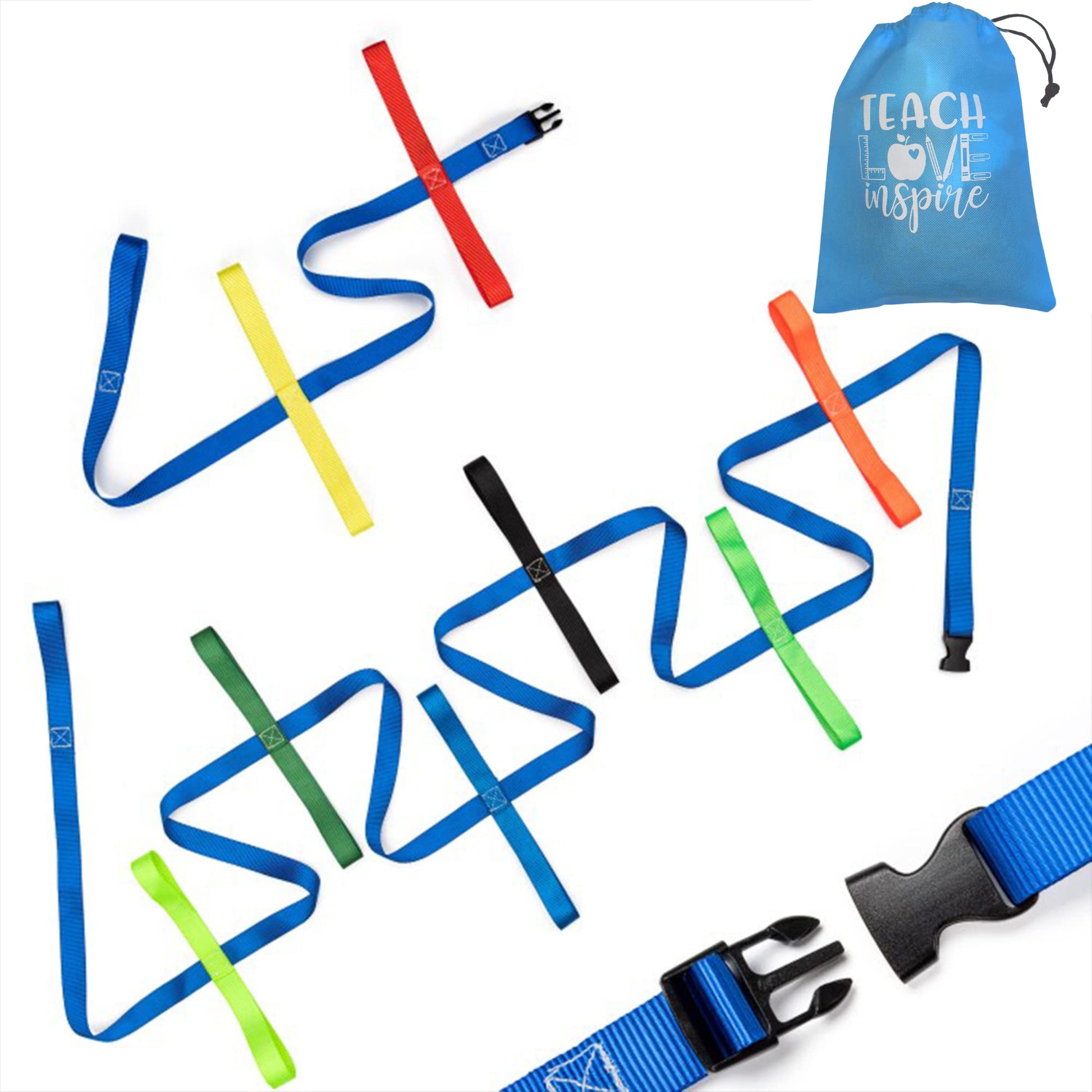 The Learning Classroom Walking Rope Blue 2-Pack (12+4 Child)