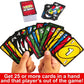Owzy Mattel Uno, Show Em No Mercy | Game Card, Kids, Adults, Family Night, 2-10 Players | Iconic Characters, Engaging Gameplay,