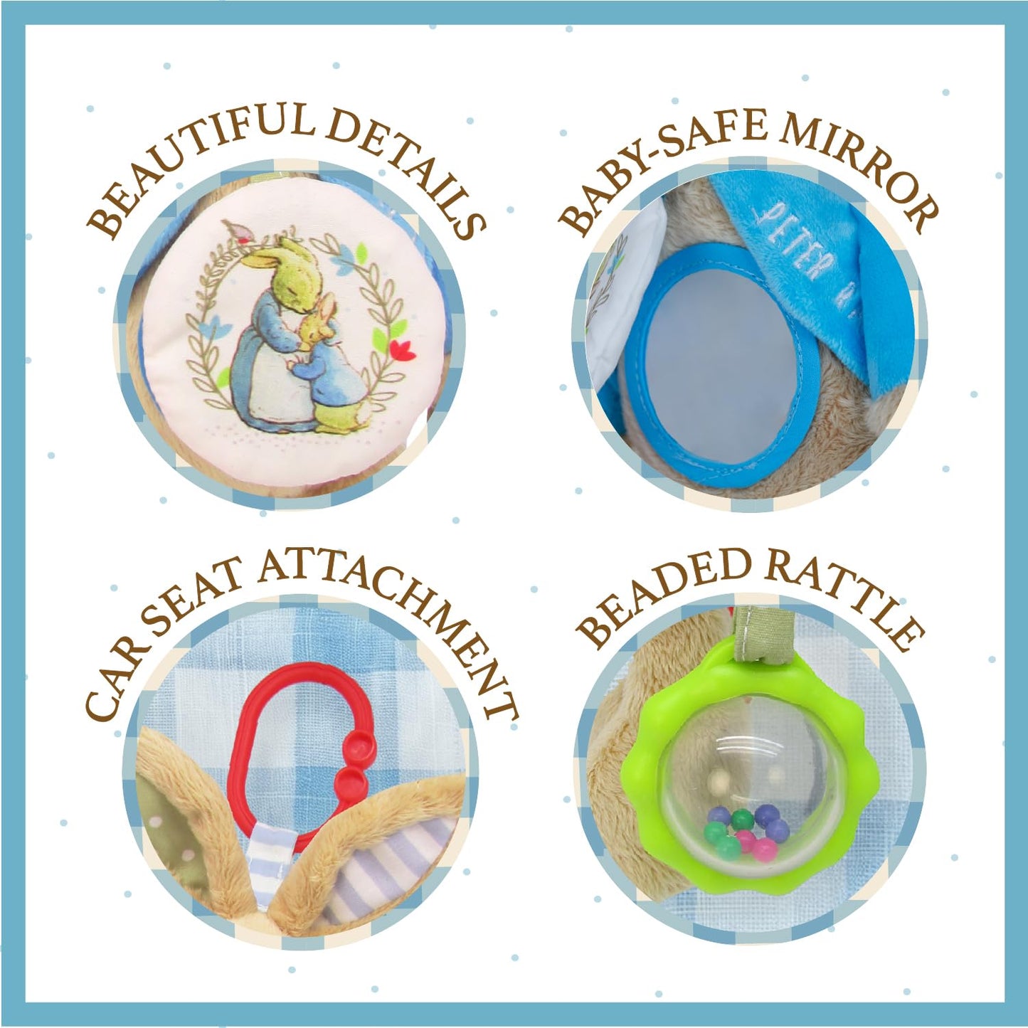 Kids Preferred Beatrix Potter Peter Rabbit Activity Toy
