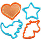 Kamehame Silicone Pancake Molds For Heart, Star, Dinosaur, Unicorn Shape Pancakes, 4 Pack Nonstick Pancake Shaper For Kids, Fun 