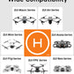 Lktop Drone Landing Pad Weighted Foldable For Dji/Specta Drone, Double-Sided Waterproof Helipad Landing Mat, Compatibility: Dji/