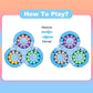 FRIUSATE Magical Bean Puzzle Toy  Rotating Magical Bean Fidget Spinner Toys for Kids  Stress Relief Anxiety Relief Puzzles for Teens mature-themeds  Learning&Education Toys and Gifts