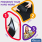 Puzzle Glue Sheets For 4 X 1000 Puzzles, 24 Sheets Black Puzzle Saver, Peel And Stick Puzzle Saver, No Mess Puzzle Glue Sheets And Frame To Preserve Your Finished 2000, 1000, 500 Jigsaw Puzzle
