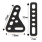 1Set Metal Double Shock Absorbers Bracket Damper Mount Stand Compatible with Axial SCX10 TRX4 TRX6 D90 90046 90047 1/8 1/10 RC C