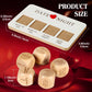 Generic Date Night Dice - Romantic Wooden Decision Dice for Couples, 3.9" x 6.3", Perfect Valentine's Day Gift for Him/Her