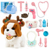 wizwink Interactive Electronic Plush Dog Toy, Walking Barking Puppy
