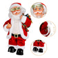 SdeNow Animated Santa Claus Plush Toy - Singing & Dancing, Shaking Belly - Christmas Gift for Kids, Model SDC19