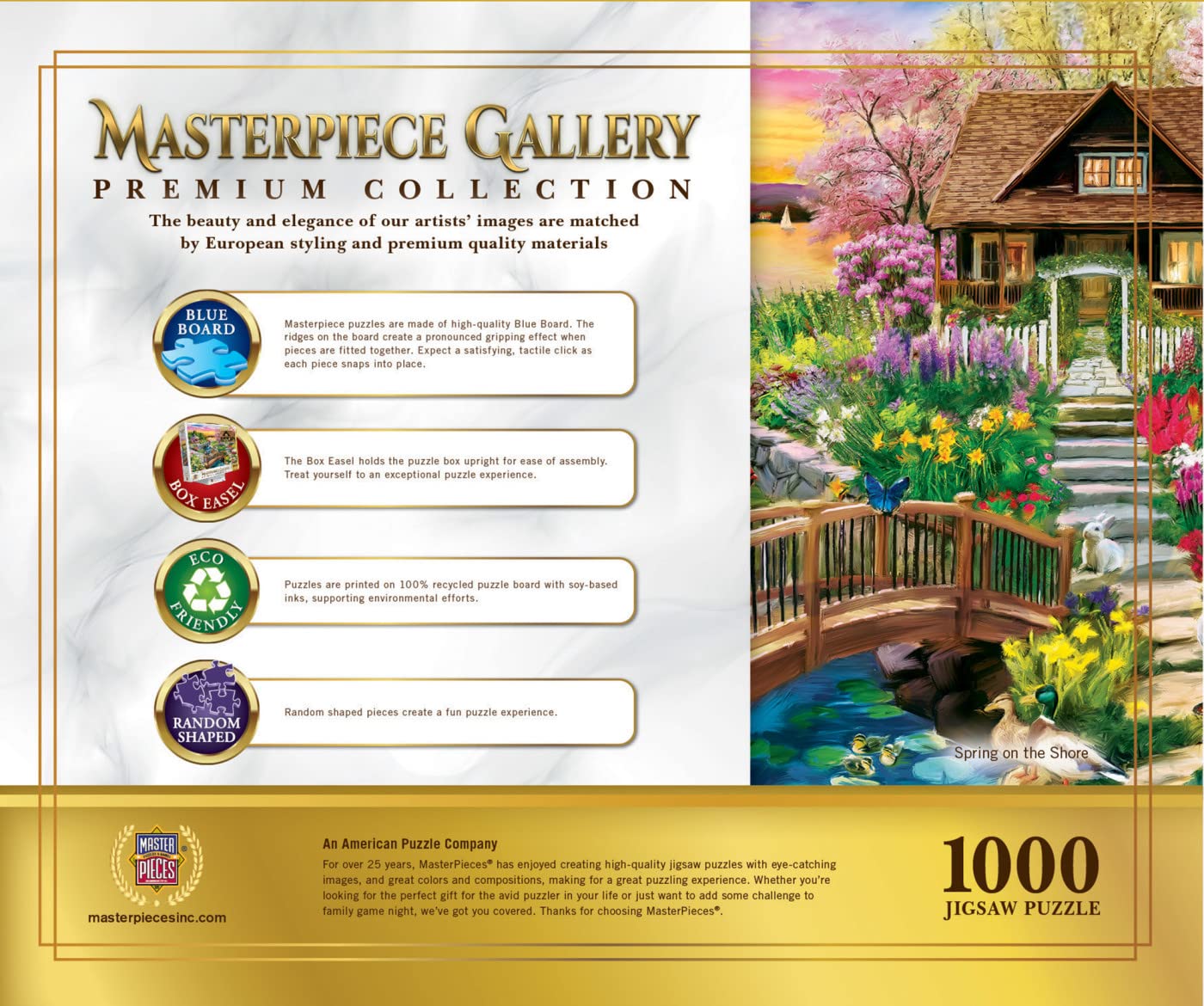 Spring On The Shore 1000Pc