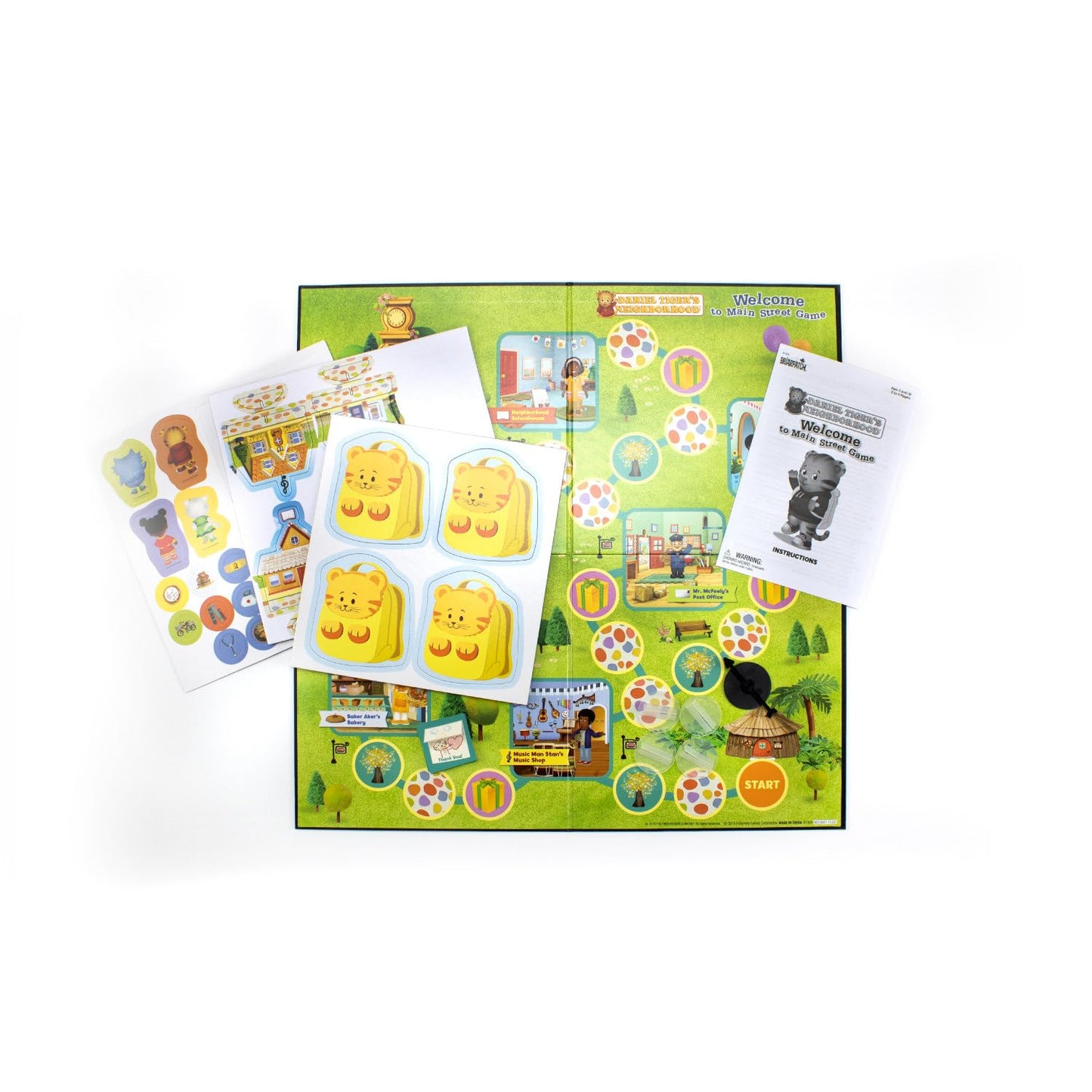 Briarpatch, Daniel Tiger'S Neighborhood Welcome To Main Street Game, Based On Mr. Rogers, Preschool Learning For Kids