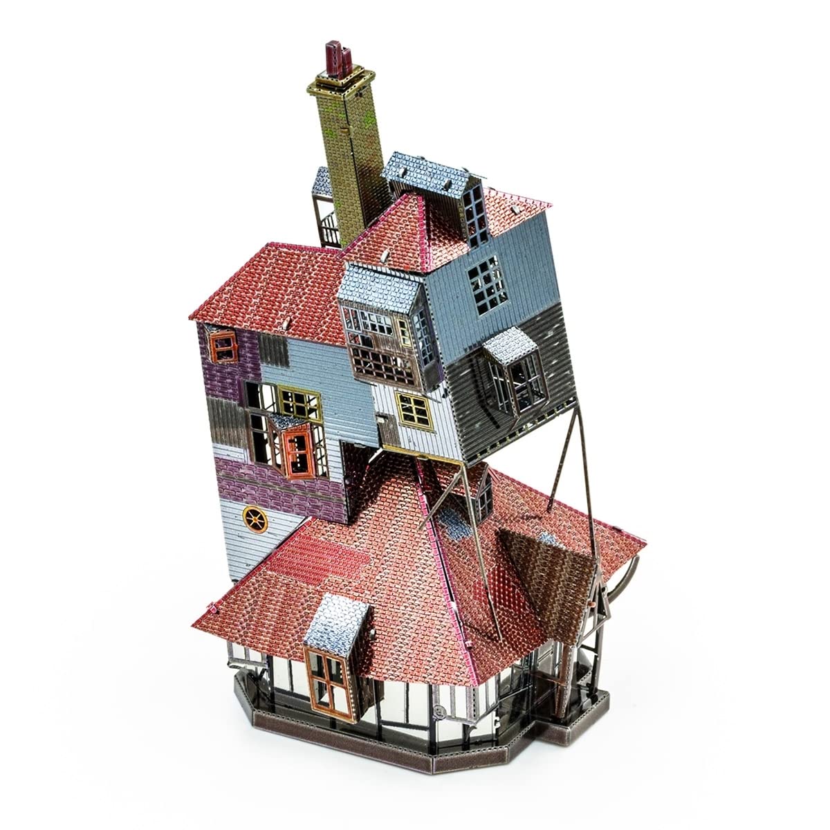 Metal Earth Fascinations Harry Potter Burrow In Color 3D Metal Model Kit