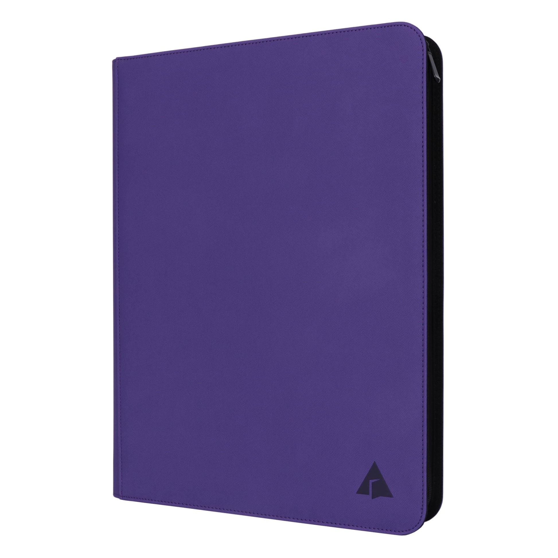 Rayvol enhanced 16-Pocket Card Binder - Fits 1408 Trading Cards  Side Loading Ringless Card Collection Album for TCG -Violet