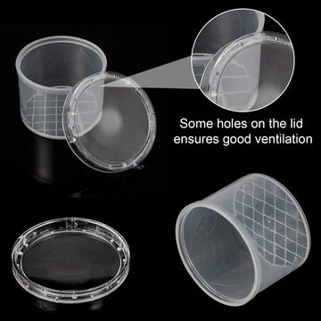 Sumind 30 Pieces Bug Viewer Critter Cage Catcher Magnifying Box Bug Magnifier Container Bug Catcher Cage Magnifying Box Container For Science Nature Exploration Tools