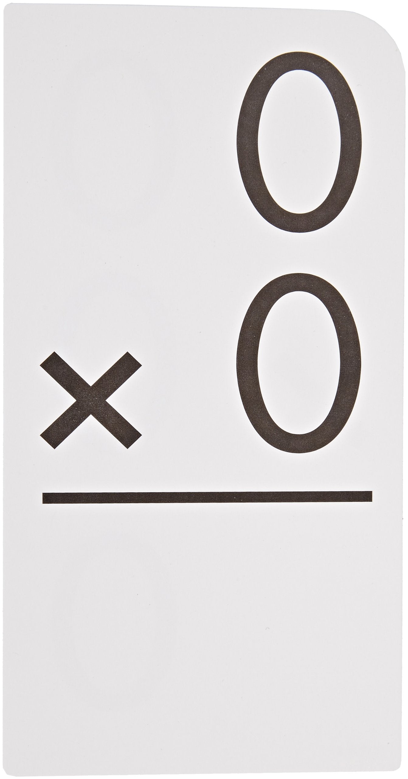 Trend Enterprises - T90741 Math Operations Flash Cards Pack - Set Of 4,White
