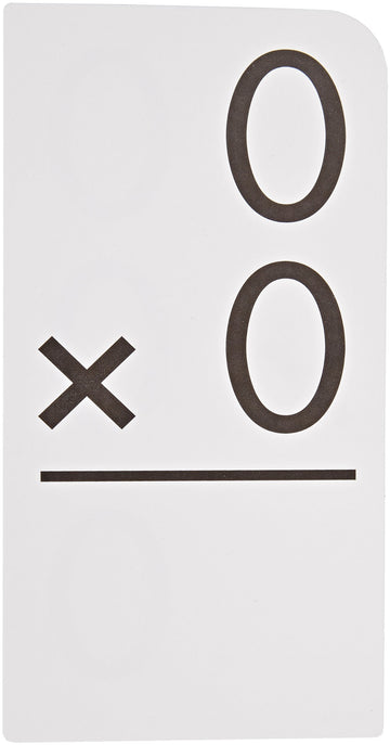 Trend Enterprises - T90741 Math Operations Flash Cards Pack - Set Of 4,White