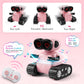 Sgile Remote Control Robot Toys With Music And Led Emojis Eyes, Auto-Demonstration, Rc Rechargeable Emo Robots For Kids Age 3 4 5 6 7 Year Old Girls And Boys Gift Pink