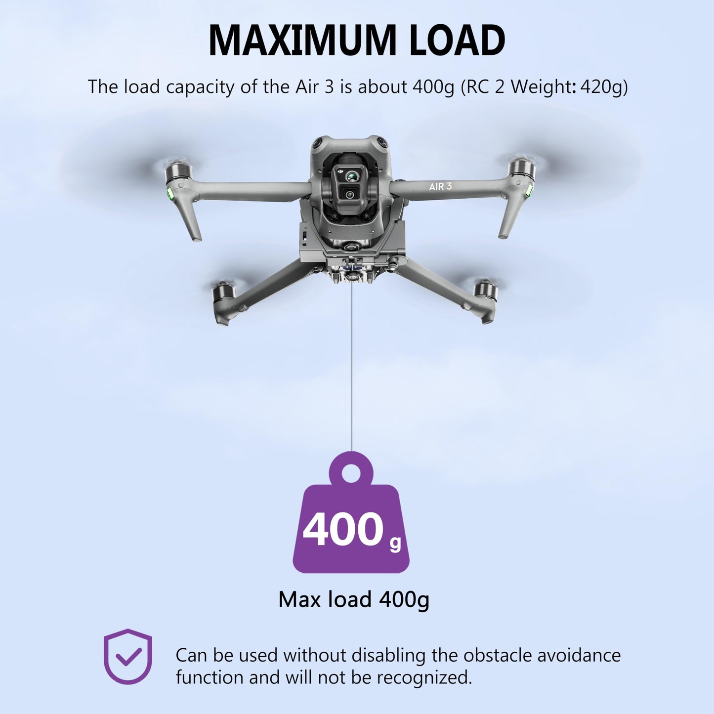Tomat Air 3 Airdrop System Transport Delivery Release, Drop Device Drone Thrower Airdrop Dropping System For Dji Air 3 Accessori