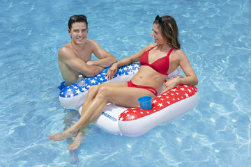 Poolmaster American Stars Paradise Water Chair Swimming Pool Float