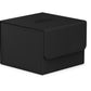 Ultimate Guard Sidewinder 133+, Deck Box For 133 Double-Sleeved Tcg Cards, Black, Magnetic Closure & Microfiber Inner Lining For Secure Storage