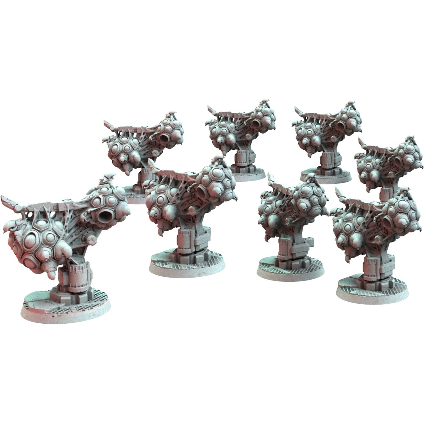 Rebel Studio Nemesis Board Game Terrain Expansion - 29 Miniatures, Sci-Fi Horror, Plastic, Ages 14+, 1-5 Players, Model NEM02