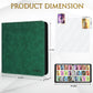 JoyHood Card Binder for Trading Card  Card Collection Binder with 12 Pocket - Hold Up to 960 Cards  Card Album Holder compatible with TCG/PM/MTG/OPCG/YGO Card (Dark Green  12 Pockets)