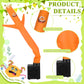 Poen 3 Pcs Winter Mini Inflatable Tube Man Gift Wacky Waving Inflatable Tube Guy With Blower Desktop Mini Dancer Tubes Man Gift For Winter Man Women Birthday Party Decoration(Funny)