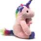 Funstuff Soft Plush Unicorn with Pouch & Mini Foal - 10.5 Pink Medium Stuffed Animal