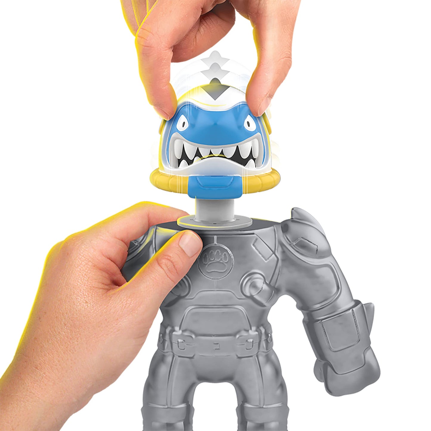 Heroes Of Goo Jit Zu Galaxy Blast S6 Vac Attack Pk Air Vac Steel Thrash, Multicolor (41294)