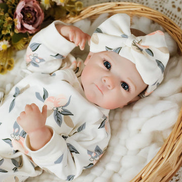 Lifelike Reborn Baby Dolls - 20Inch Soft Vinyl Realistic-Newborn Baby Dolls Poseable Real Life Baby Girls Dolls With Doll Access
