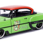 Jada Toys 1: 24 1953 Chevy Bel Air Hard Top W/Poison Ivy Figure, Green