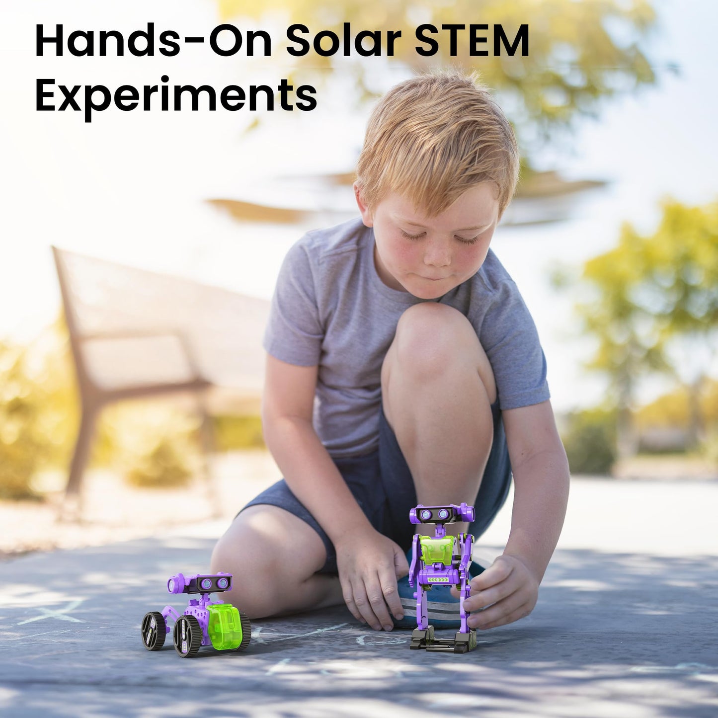 Sillbird Solar Building Robot Kit Stem Gift For Boys Aged 8-12, Diy 15-In-1 Science Educational Toys For Kids Birthday, Solar Or