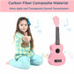 Kids Guitar Acoustic, Jakeloo 21 Inch Carbon Fibre Ukulele Toddler Acoustic Guitar Toy Guitar Child Guitar Musical Toy Kids Inst