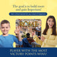 R&R Games Rome: City of Marble - Strategic Tile-Laying Game, Model 450R, Perfect for Family Game Night, Paper Material
