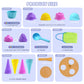 Beach Toys Ice Cream Sand Toys - Toddlers Beach Essentials for Kids Girls Boys, Sand Molds, Shovels with Collapsible Mesh Bag, T