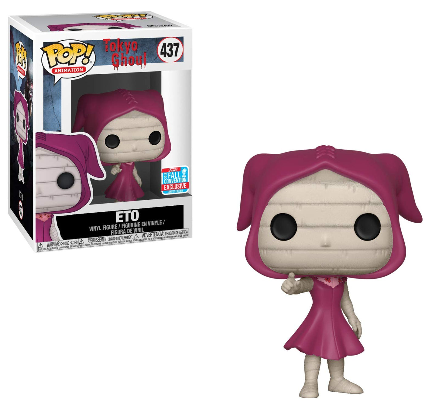 Funko Pop! Toyko Ghoul Eto Fall Convention Exclusive Vinyl Figure