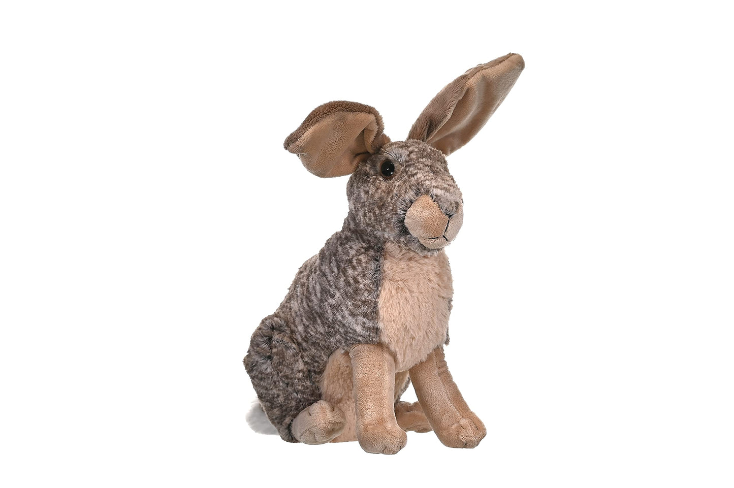 Wild Republic Hare Plush Stuffed Animal, 12" Cuddlekins, Multi Color, Model 13464