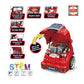 KOOL KARZ PLAYGROUND Big Truck Engine Repair Toy Set - The Ultimate Play Mechanic Experience for Kids (Red) - ACCREDITED STEAM T